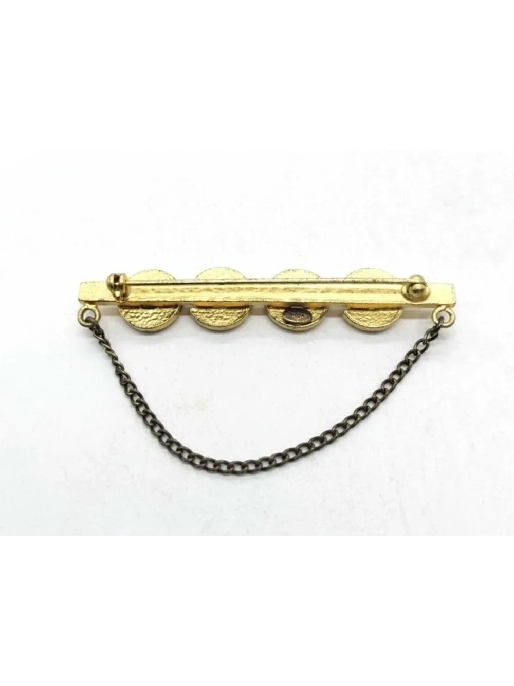 Chanel Brooch Coco Pearl Gold Metal